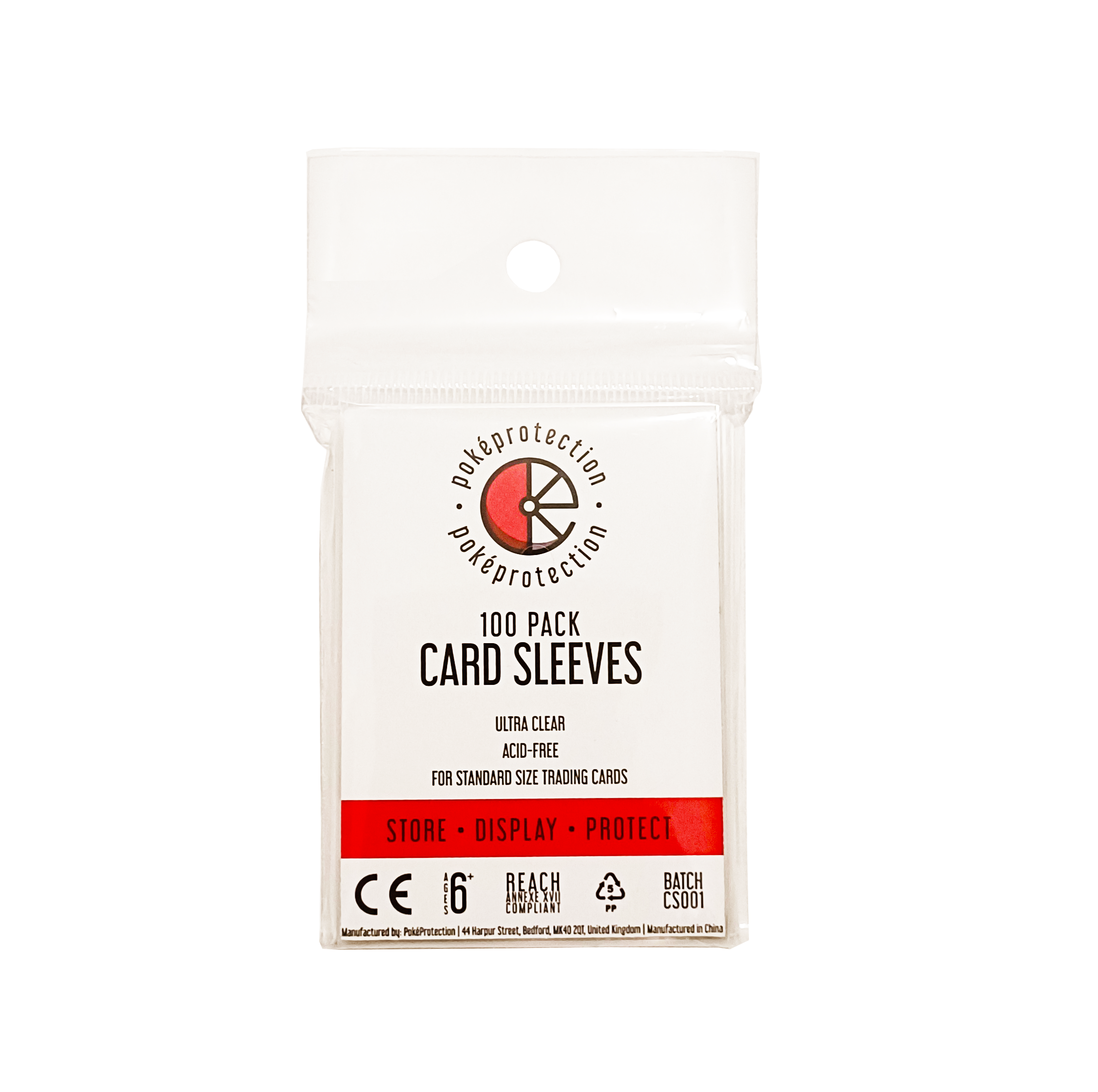 PokéProtection Standard Size Clear Trading Card Sleeves