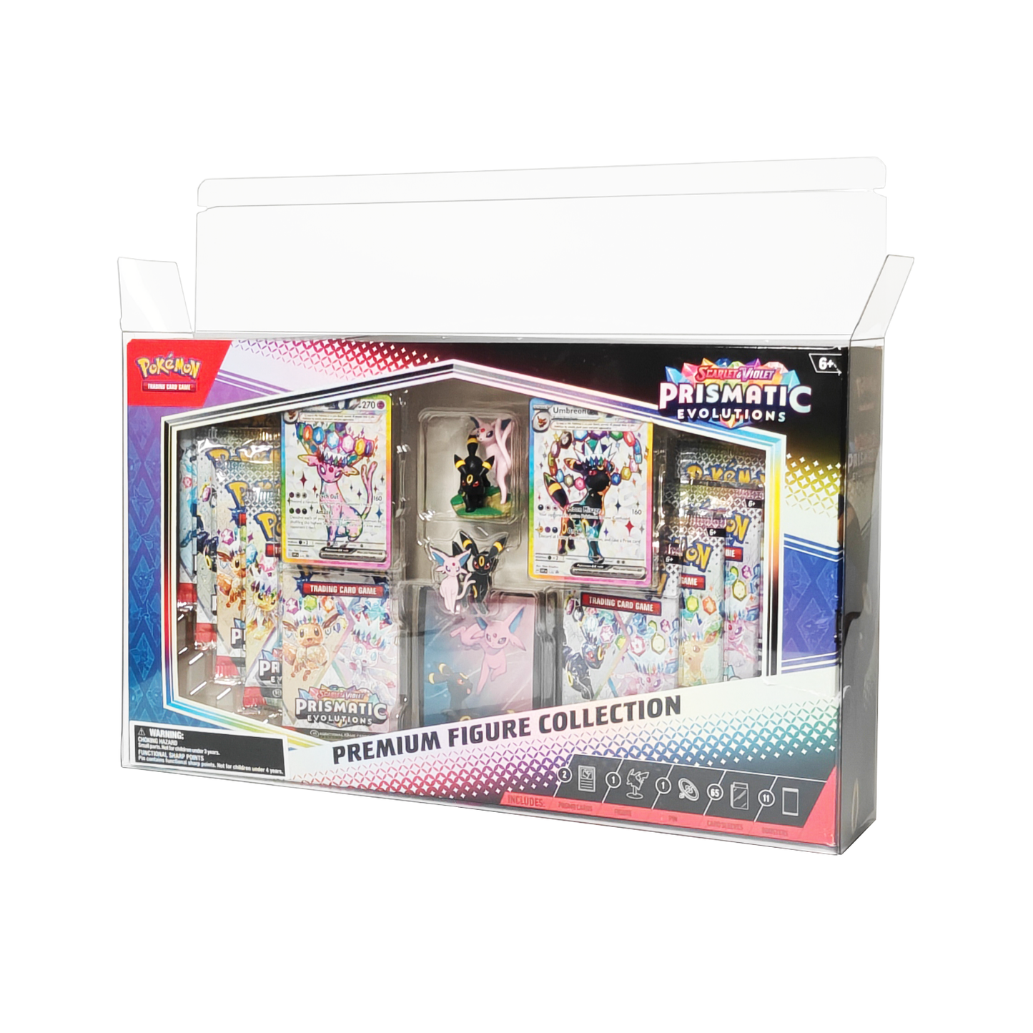 PokéProtection Premium Figure Collection Protective Display Case