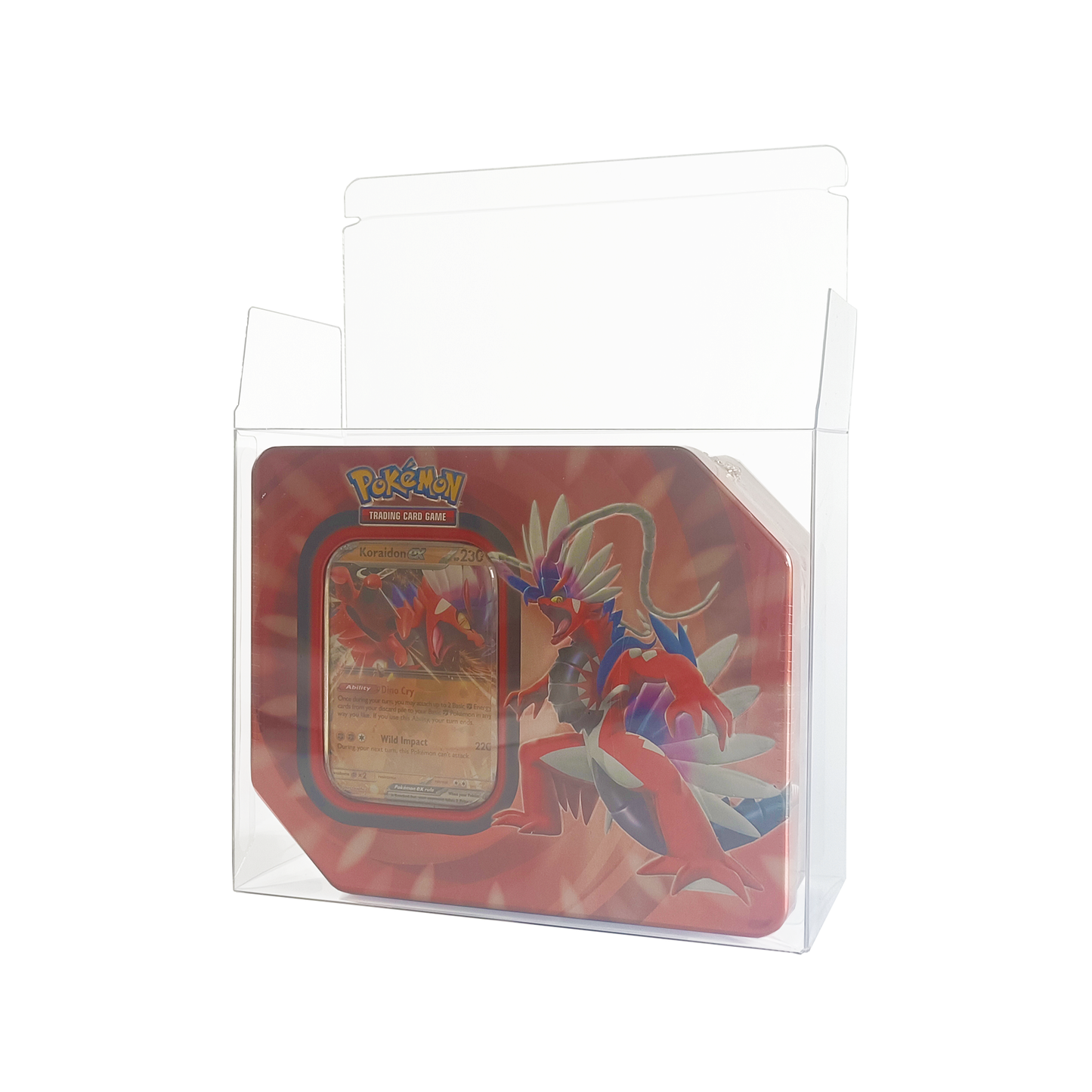 PokéProtection Large Tin Protective Display Case