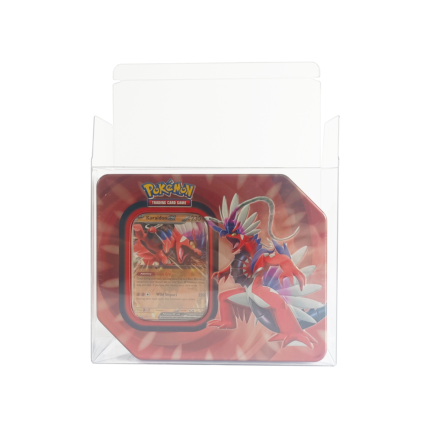 PokéProtection Large Tin Protective Display Case