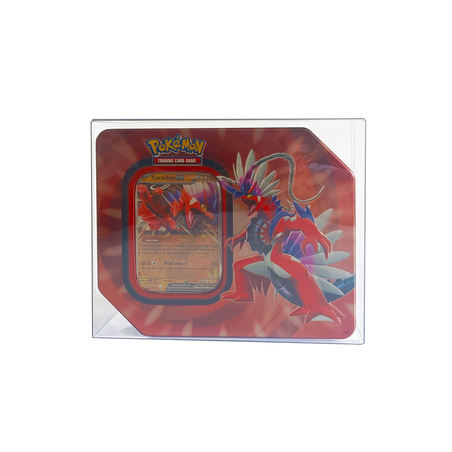 PokéProtection Large Tin Protective Display Case