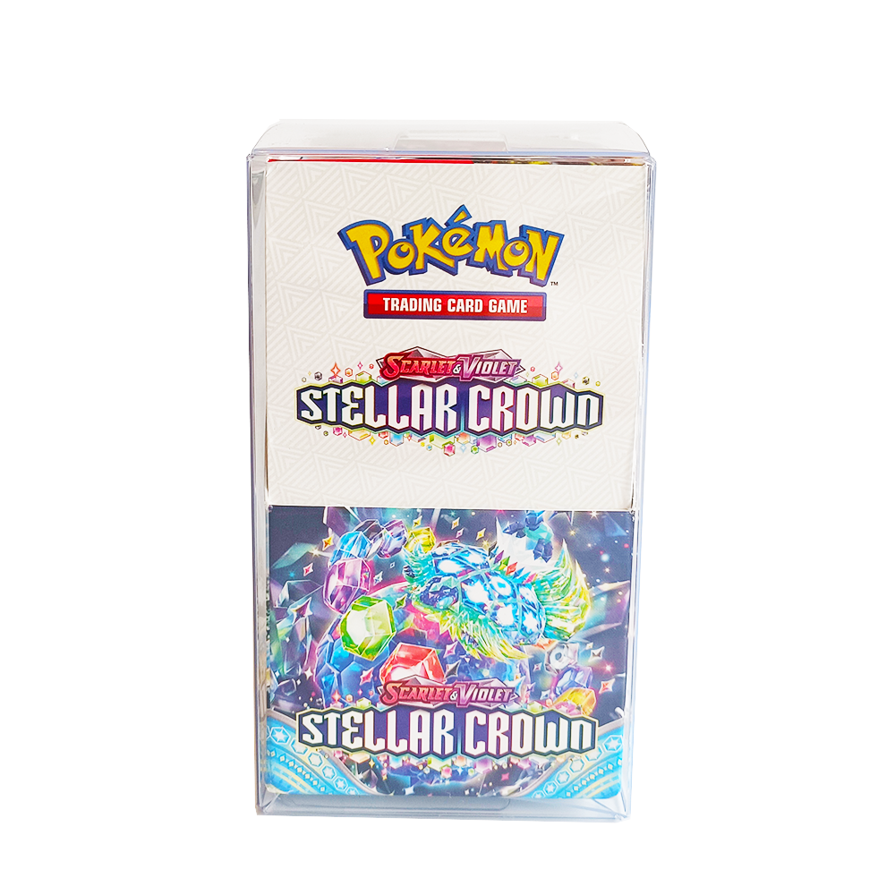 PokéProtection Half Booster Box Protective Display Case (English)