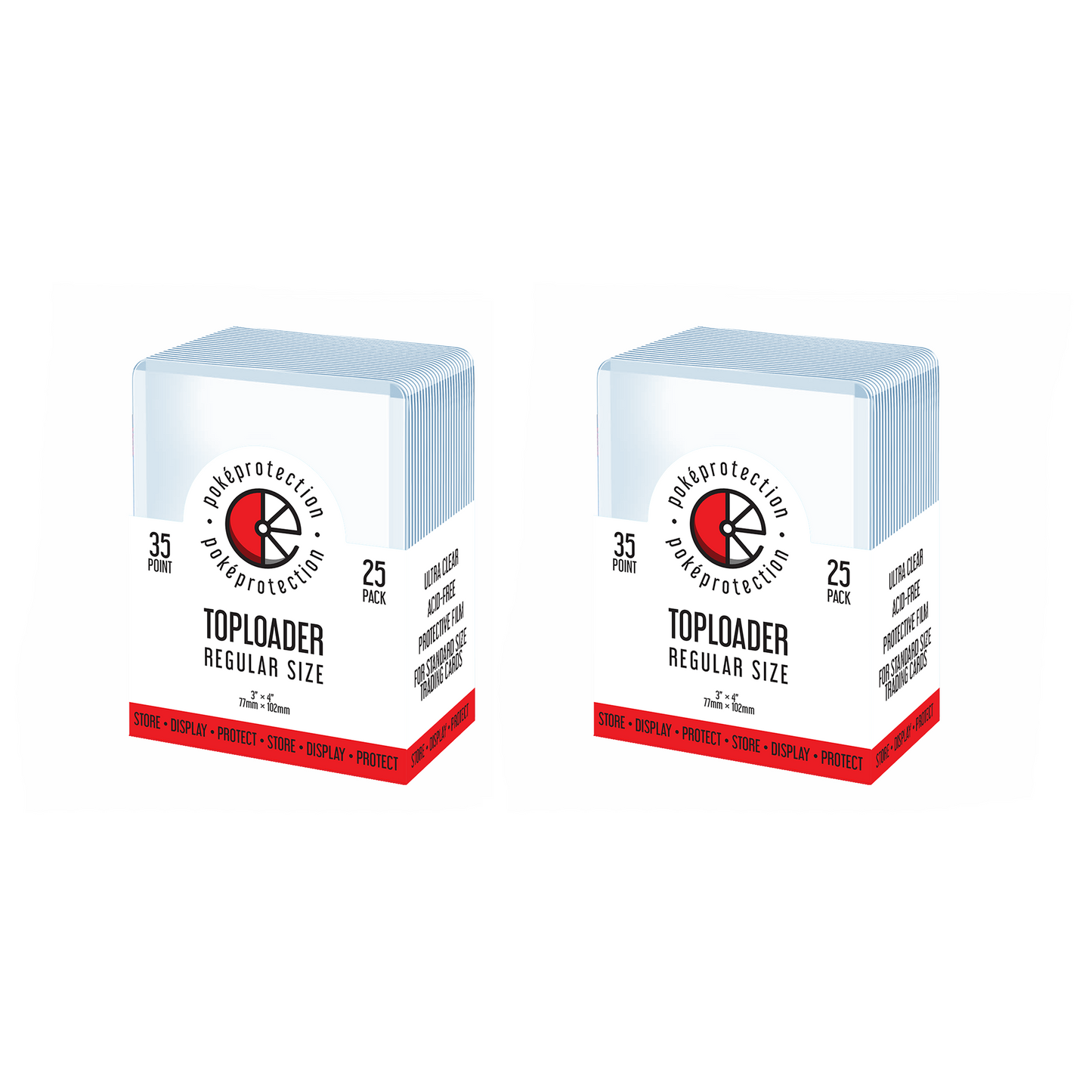 PokéProtection Standard Size 35PT Toploaders