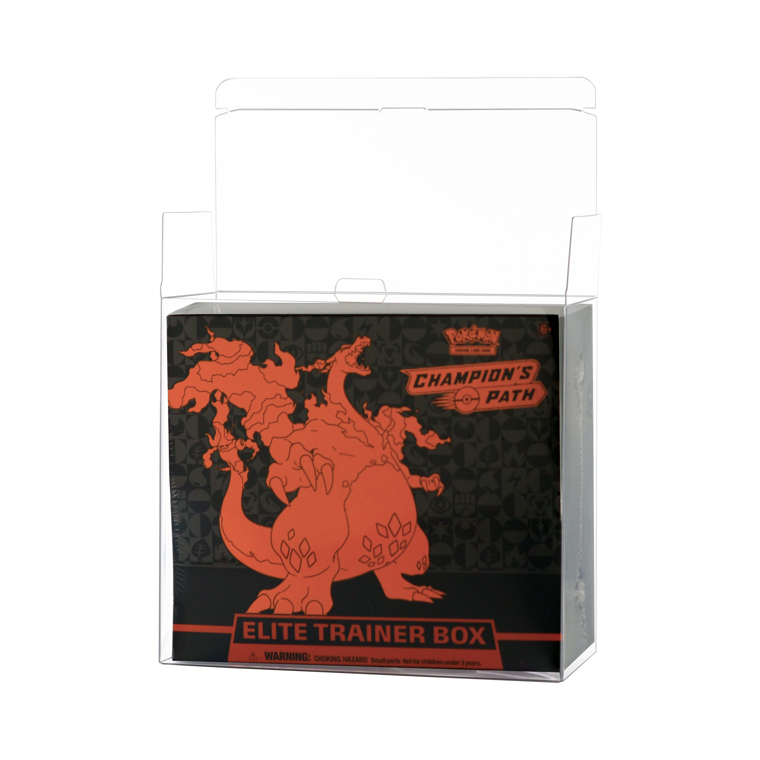 3-Pack Plastic Protector Cases For Pokemon Elite Trainer Box (ETB) – Keep Your Collection Safe
