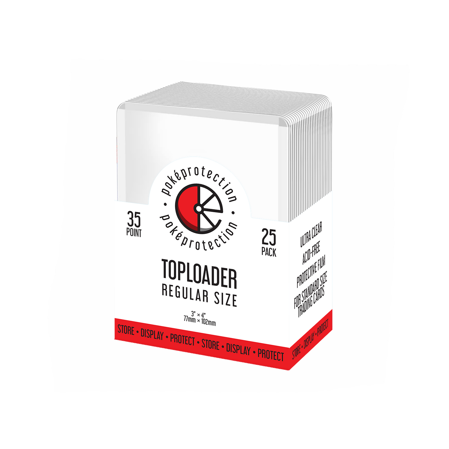 PokéProtection Standard Size 35PT Toploaders
