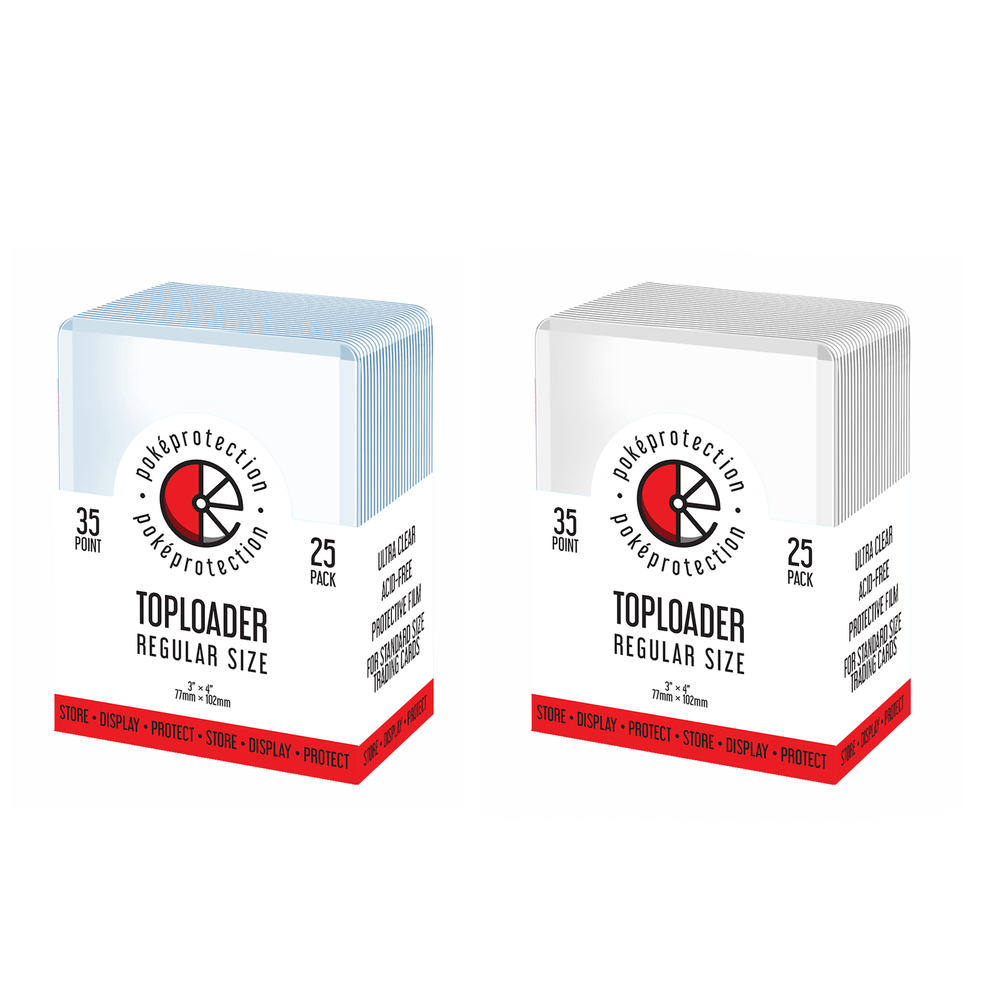 PokéProtection Standard Size 35PT Toploaders