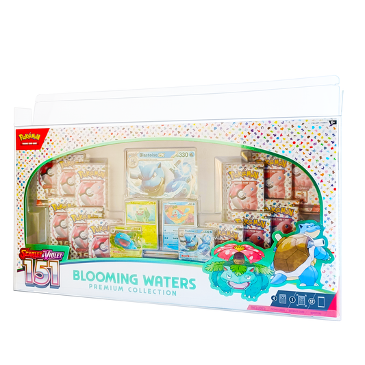 PokéProtection Blooming Waters Premium Collection Box Protective Display Case