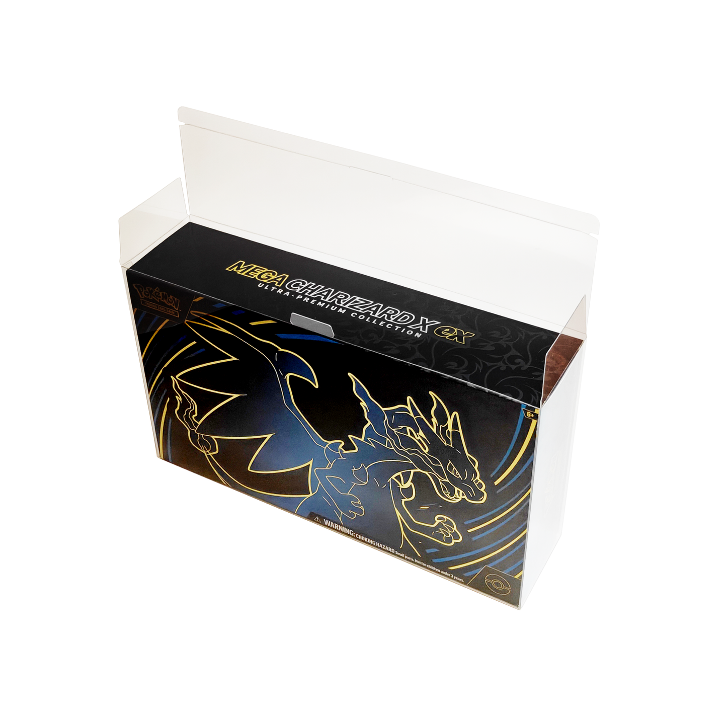 PokéProtection Mega Charizard X ex Ultra Premium Collection UPC Protective Display Case