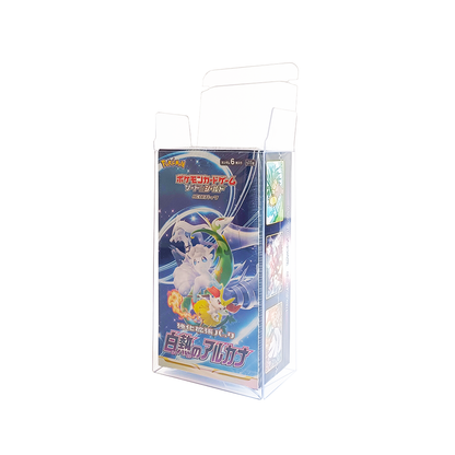 Pokemon Booster Box Protector Pokemon Japanese Booster Box Protector Case - Clear Plastic Display Box, 1pc Pokemon Card Case Pokemon Booster Box Protector Pokemon Japanese Booster Box Protector Case - Clear Plastic Display Box, 1pc Pokemon Card Case