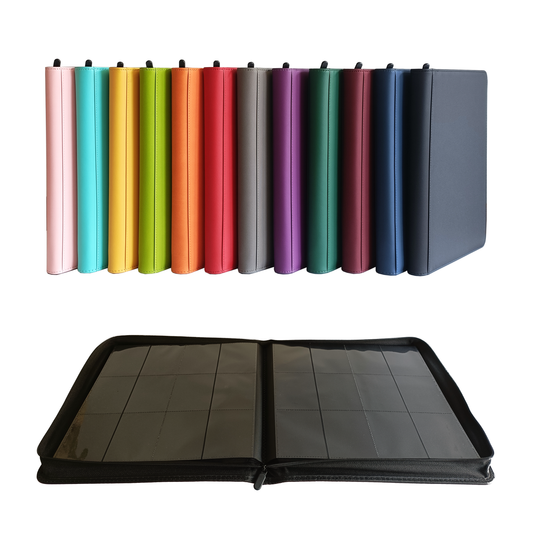 pokemon card binder uk Card Binder for Pokemon, 4 Pocket Trading Card Holder Book with 60 Removable Sleeves, Card Folder 480 Cards Capacity : Amazon.co.uk: Stationery & Office Supplies