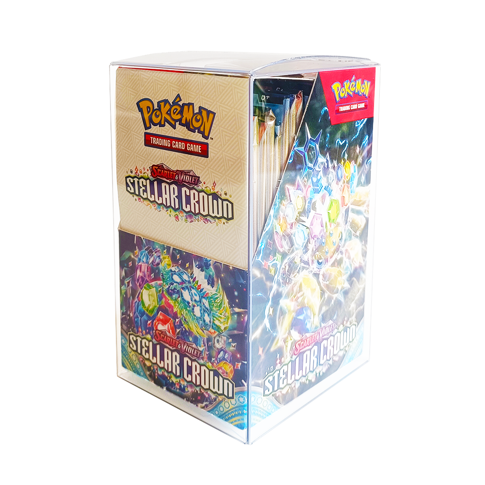 PokéProtection Half Booster Box Protective Display Case (English)