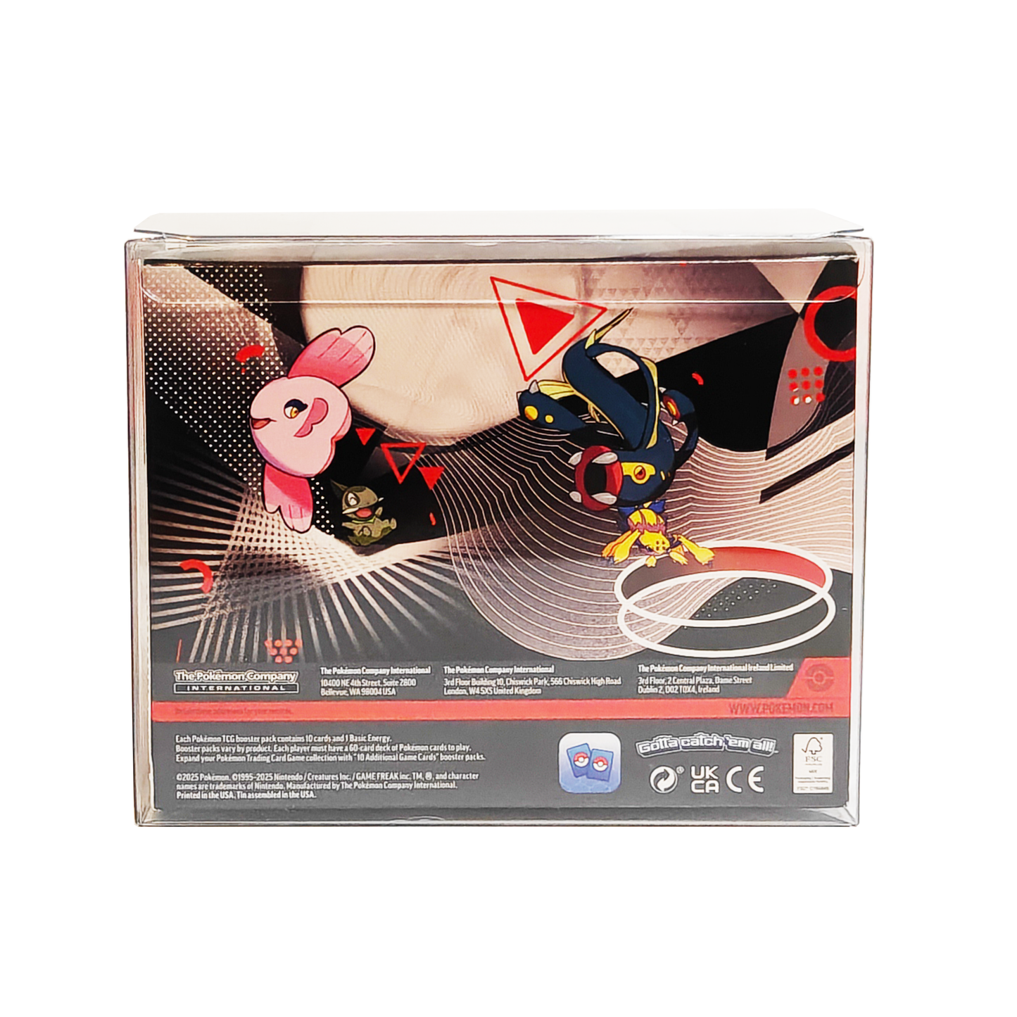 PokéProtection Mini Tin Retail Case (8 Tin Size) Protective Display Case