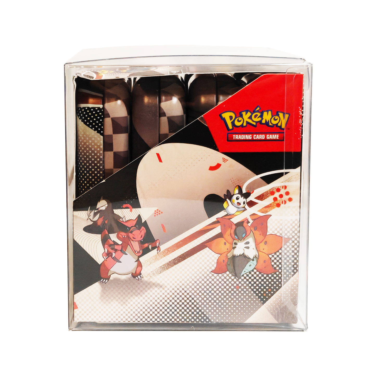PokéProtection Mini Tin Retail Case (8 Tin Size) Protective Display Case
