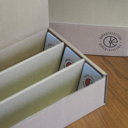 PokéProtection Trading Card Storage Box Triple Row - 3000 Cards