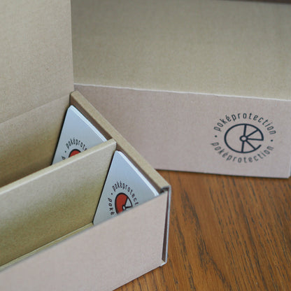 PokéProtection Trading Card Storage Box Double Row - 2000 Cards