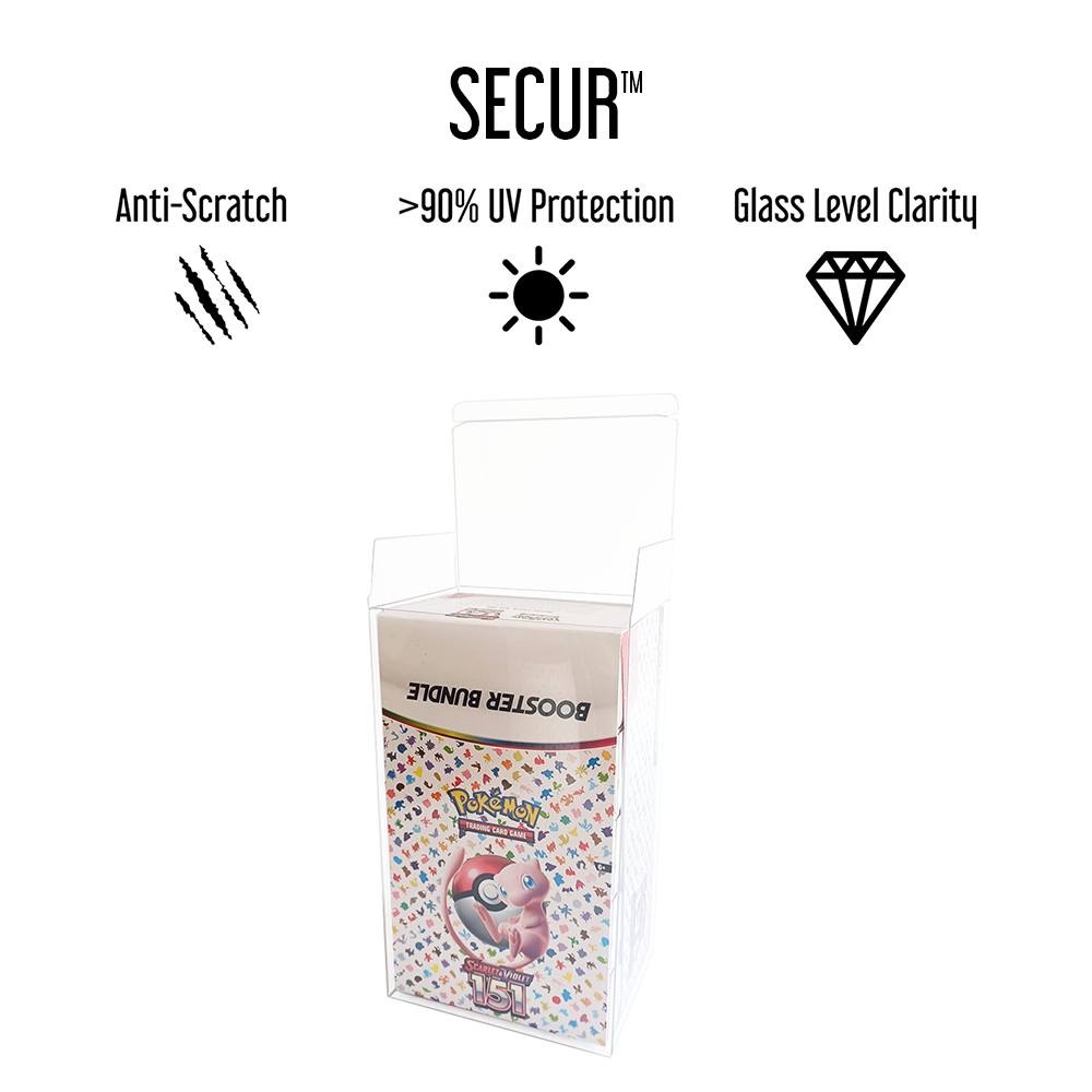 PokéProtection Booster Bundle Retail Case Protective Display Case