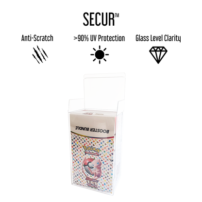 PokéProtection Booster Bundle Retail Case Protective Display Case