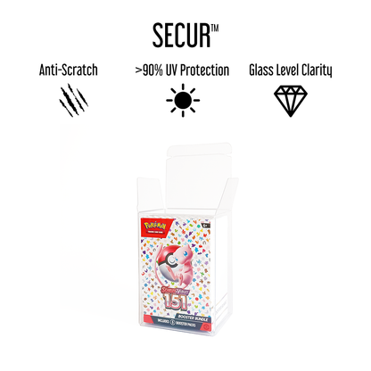 PokéProtection Booster Bundle Protective Display Case