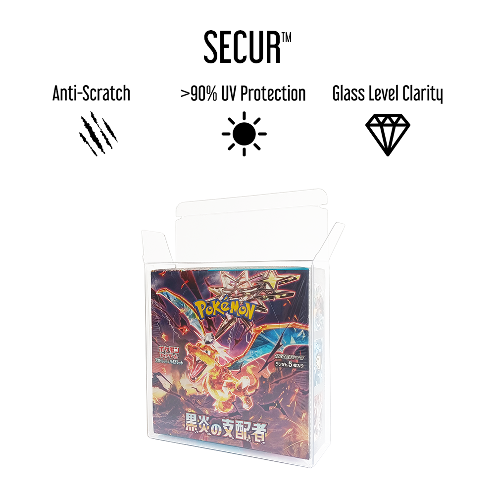 PokéProtection Japanese Booster Box Protective Display Case