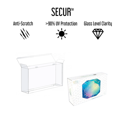 PokéProtection Terapagos EX Ultra Premium Collection UPC Elite Trainer Box Protective Display Case