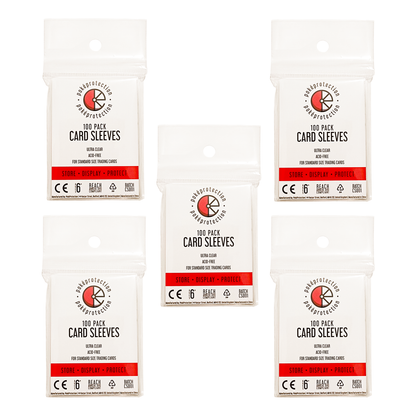 PokProtection Standard Size Clear Trading Card Sleeves PokProtection Standard Size Clear Trading Card Sleeves