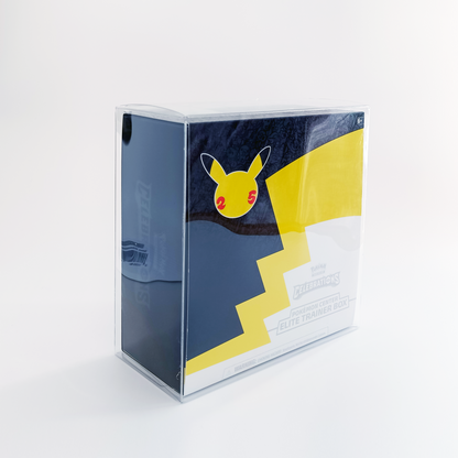 Pokémon Center 25th Anniversary Celebrations Elite Trainer Box Display Case